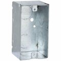 Southwire Electrical Box, 13.5 cu in, Handy Box, Steel, Rectangular G19282-3/4-UPC